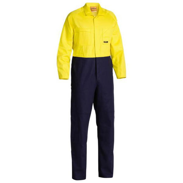 Bisley Hi Vis Drill Coverall