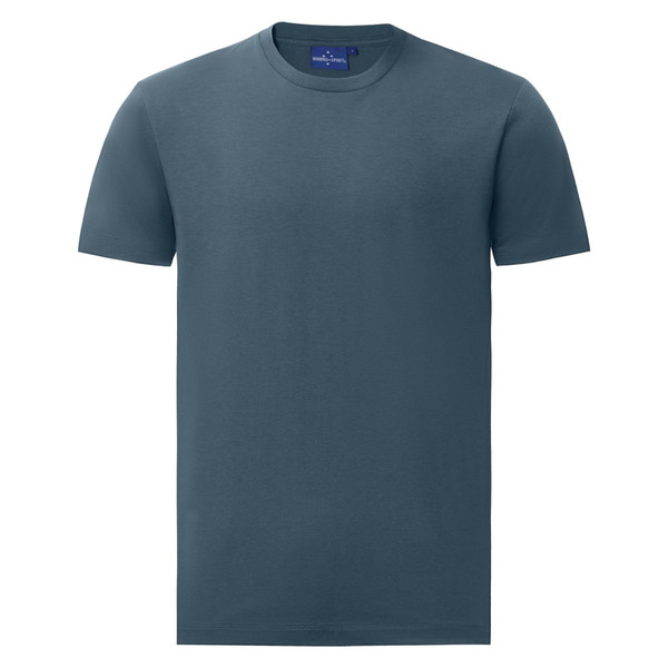 5 Pack of Mens Premium New Tech Cotton Face Tshirt - Slate, Pastel Blue