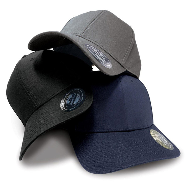 Blank Legend BLACK 7000 Staple Cap made of premium heavyweight cotton twill.