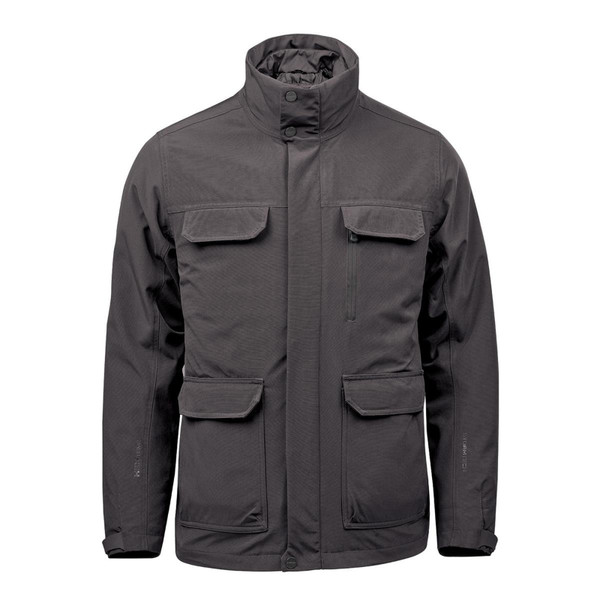 Men's Waterproof 3-in-1 System Jacket - Granite/Black