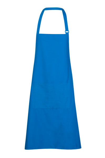 Jus Full Bib Pocket Apron Azure