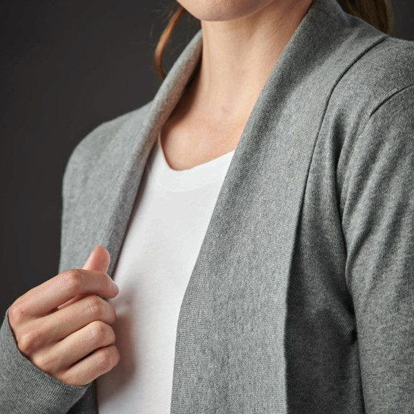 Women's Soho Cotton-Blend Open Cardigan