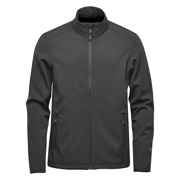 Men's Water-Repellent Softshell Jacket - Dolphin