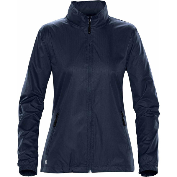 Women's Water-Repellent Shell Jacket - Navy/Navy