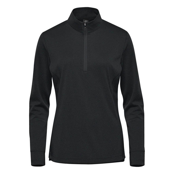Women's Performance 1/4 Zip Pullover - Black