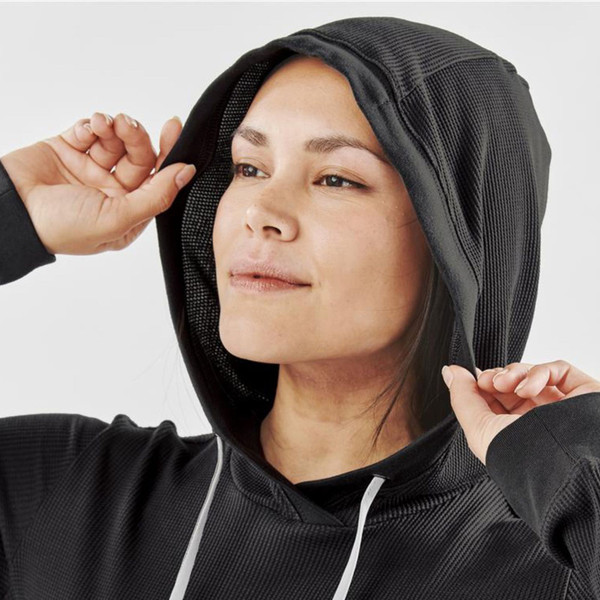 Stormtech Women's sourced BCI Cotton Waffle Pullover Hoody