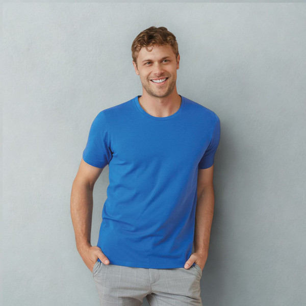 Men's Relax Crew Neck Stretch T-Shirts Online