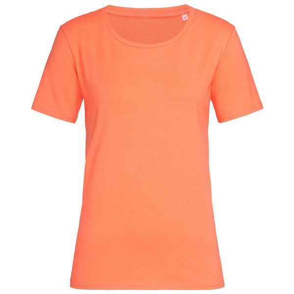 Women's Relax Crew Neck T-Shirt - Salmon