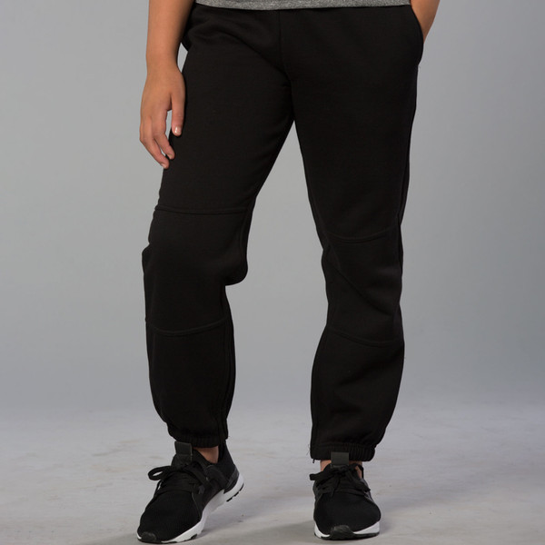 Shop Kids Cuffed Fleecy Track Pants | Padded Knees