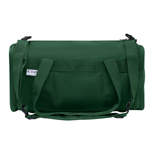 Plain classic barrel-style Sports Bag - Back