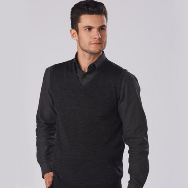 Men Merino Wool Vest M9501 Blank Clothing