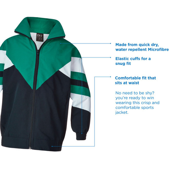 Shop Kids Microfibre Sport Jacket - Features