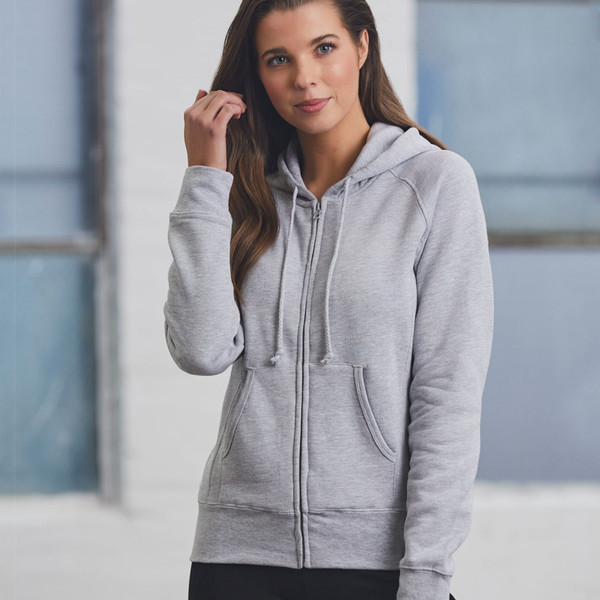 Buy Wholesale Women zipper hoodies cotton-rich