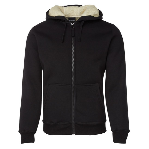 SHEPHERD | Mens Fleecy Hoodie Jacket JB-3SH Blank Clothing