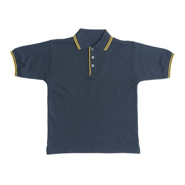 TOPAZ | Kids Contrast Pique Polo Shirt