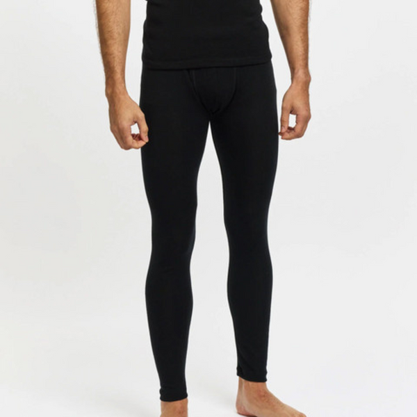 Knight men's thermal pure merino wool long john leggings, an ultra-warm, breathable, and non-itch base layer pant for cold weather and winter activities.