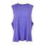 mens activewear gym tank singlet online | grape purple heather