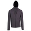 cotton polar fleece hoodie jackets | dark marl