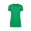 Bulk Buy Womens CVC Crew T-shirts | Kelly Green