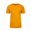 Mens CVC Cotton/Poly Crew Tshirt | Gold Yellow