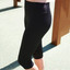 Thick High Waisted 3/4 Length Gym Tights
