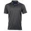 Mens Quick Dry Polo Shirt | Heather Black