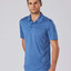 Mens Quick Dry Polo Shirt | Reflective Piping