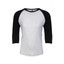 vintage black+heather white | Unisex Tri-Blend Raglan Tshirt