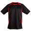 Black+Red | Plain Bulk Discount Soccer Jersey