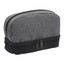 TIRANO | Plain Canvas-Like Toiletry Bag