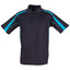 Navy+Aqua | Bulk Discount Contrast Sport Active Polo Shirts