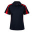 Navy+Red | Bulk Buy Ladies Team Wear Sport Polo Shirts
