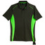 Charcoal+Lime | Shop Kids CoolDry Sports Contrast Polo Shirt