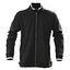 Black+White | Unisex Heavy Knitted Cotton Trim Jacket