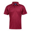 Maroon | Mens Plain CoolDry Short Sleeve Polo Shirt