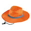 Orange | Hi Vis Reflector Safety Work Hat