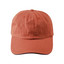 Washed polo cotton unstructured cap