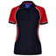 Navy+White+Red | Ladies TrueDry Tri-colour Activewear Polo Shirt