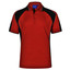 Red+Black | Shop Mens CoolDry Contrast Short Sleeve Polo Shirt