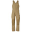 Khaki | Bulk BuyMens Action Back Heavy Cotton Overalls