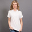 White | Buy Ladies Plain 100% Cotton Polo Shirts Online