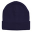 Navy | Shop Blank Acrylic Knitted Beanie with Cuff