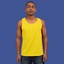 Yellow | Shop Plain Mens Cotton Singlets Online