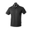 Black | Mens Easy Care DriWear Mini Waffle Knit Polo Shirts Online