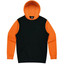 Black+Orange | Shop Wholesale Kids Contrast Fleecy Hoodie