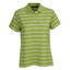 Green+White | Shop Womens Striped Cotton Polo Shirt Wholesale