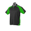 Black+Green | Kids Quick Dry Contrast Stripes Polo Shirt