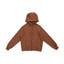 Toffee Brown | Shop Blank Kangaroo Pocket Zipper Hoodie