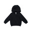 Babies Cotton Care Kangaroo Zip Pocket Hoodie_Black