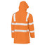 Bisley | Taped Hi Vis Rail Wet Weather Jacket 